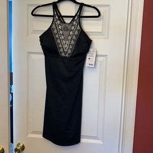 Athleta High Neck Swim Dress 34D/DD